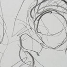 Kristus zarostlý v stromě