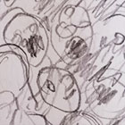 Fíkový keř v noci